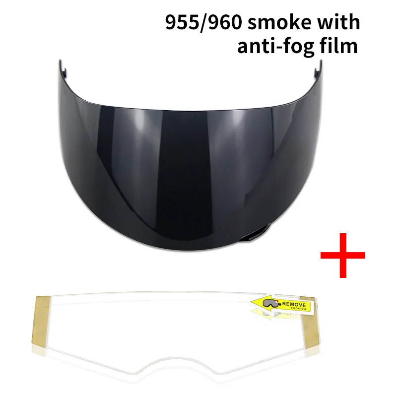 Soman мотоциклетный шлем 955/960 casco козырек с анти-непрозрачна пленка capacetes Запчасти и аксессуары 955 козырек с анти-непрозрачна пленка