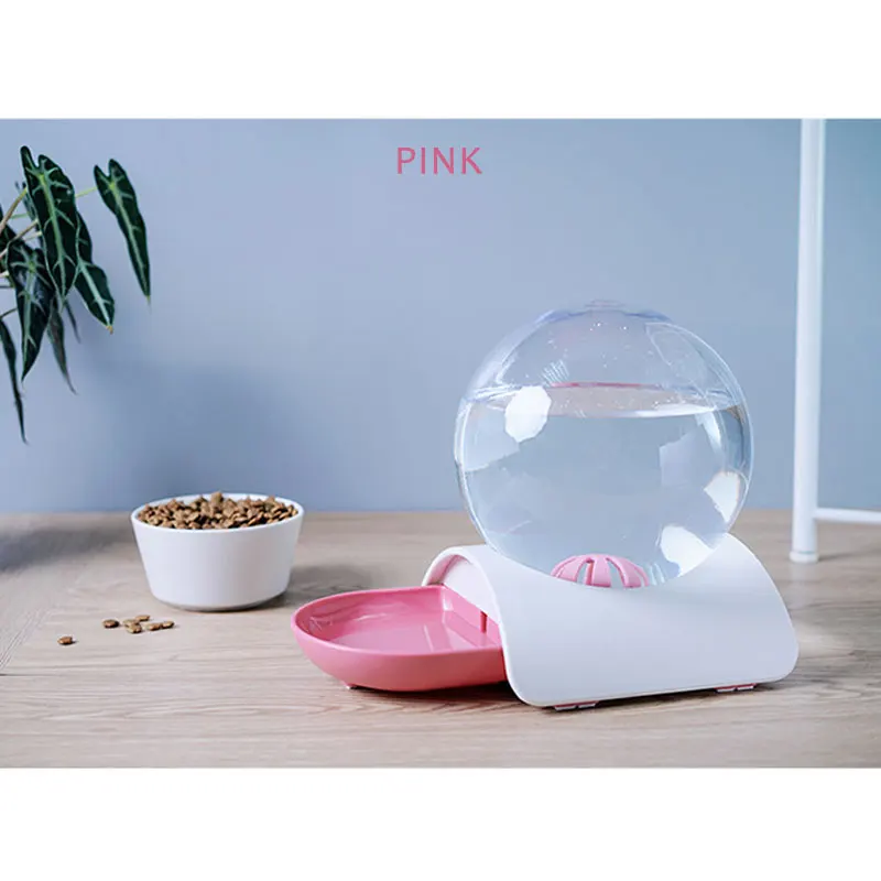 2.8L пузырьковая Автоматическая чаша для питья кошек без электричества разливной