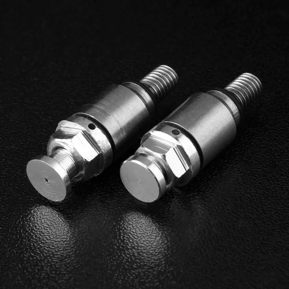 VODOOL 1 пара M5x0.8mm вилка пневматические клапаны для мотокросса, аксессуары для мотоциклов, запчасти для пневматических клапанов