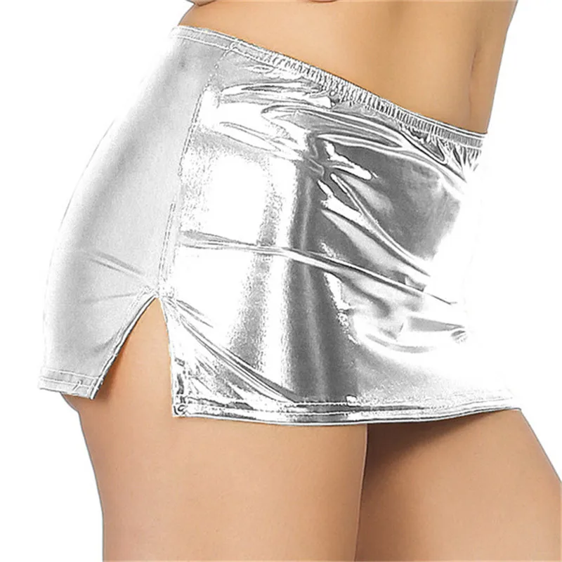 Женское сексуальное нижнее белье популярная мини юбка из искусственной кожи