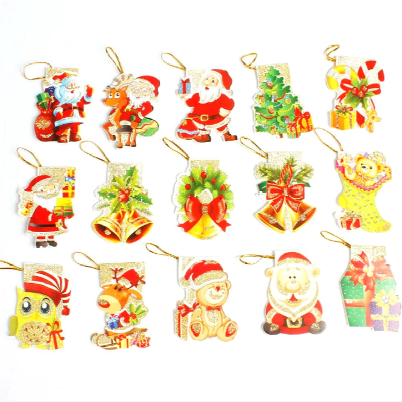 30 шт Рождеством Санта Клаус поздравительные открытки фестиваль