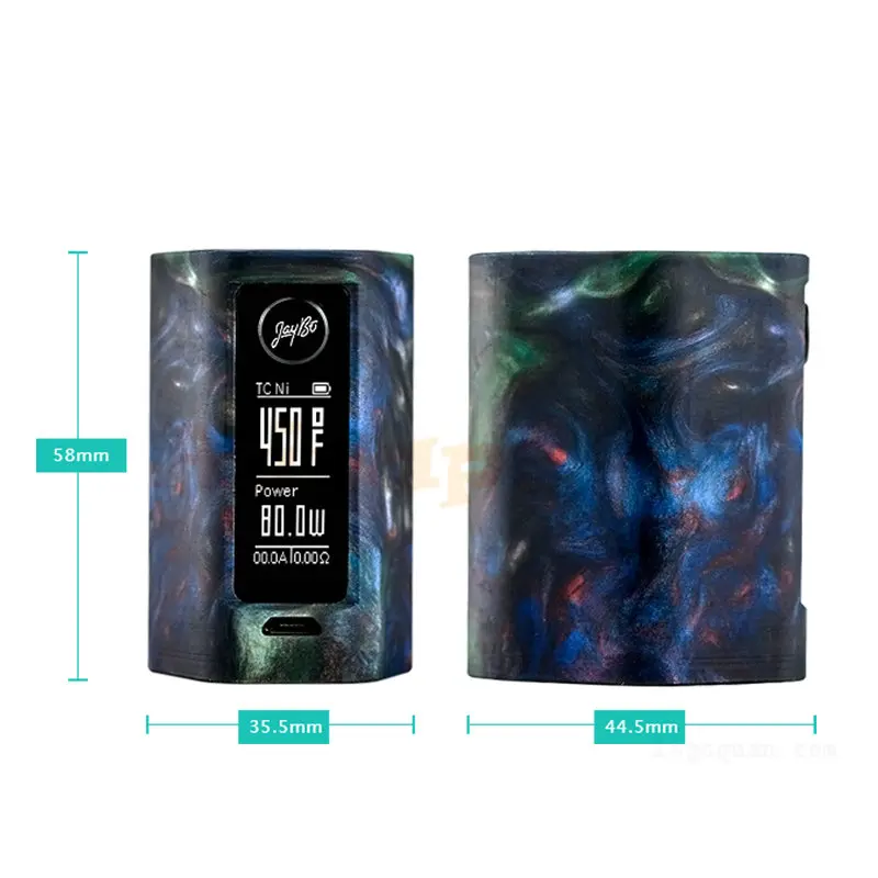 Wismec Reuleaux RX Мини Смолы vape 2100 мАч Версия 80 Вт Поле Mod электронная сигарета батареи