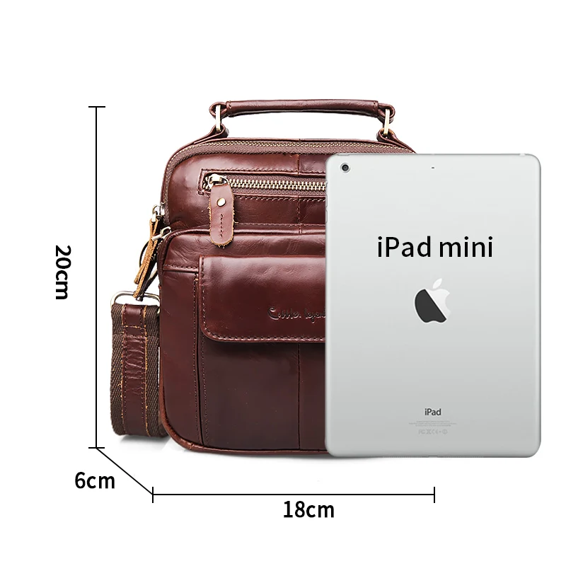 Cobbler Legend Мужская сумка из натуральной кожи на плечо Новые сумки через для мужчин