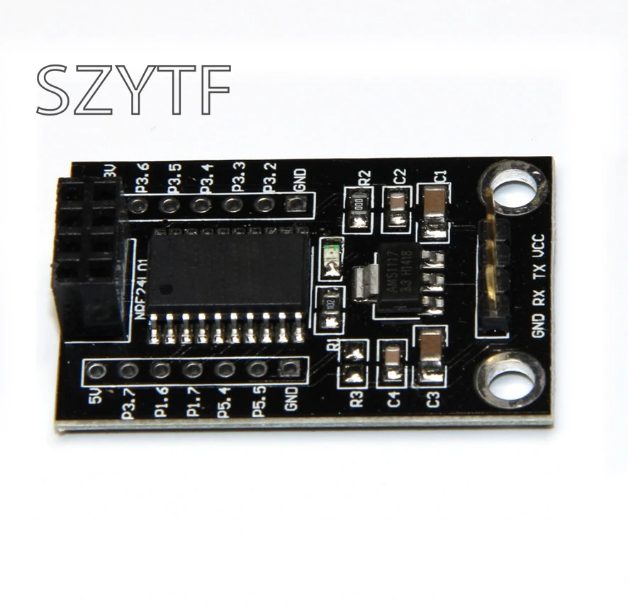 STC15L204 + NRF24L01 интерфейс беспроводной драйвер платы макетной платы|development board|board