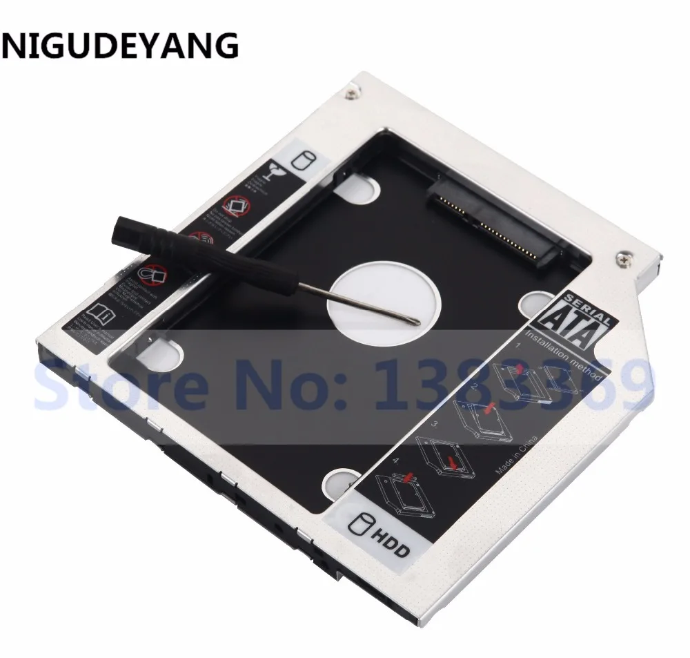 

NIGUDEYANG 2nd HD SSD SATA Case Caddy Adapter for Toshiba P50-A P50 B 113 P55 P55t