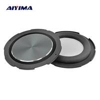 aiyima 2pcs 55mm audio bass diaphragm passive radiator speaker repair parts vibration membrane home theater altavoz accessories