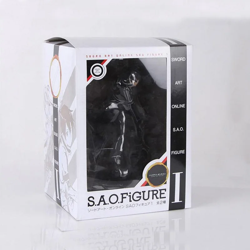 Аниме Фигурка Игрушка модель меч искусство онлайн 16 см Кирито фигурка ПВХ Модель