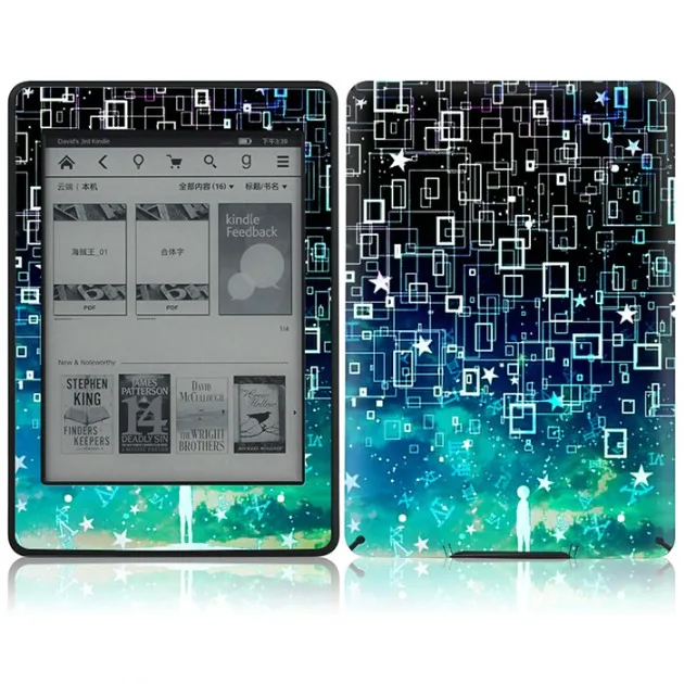 Современный Новое поступление полное тело кожи стикер Обложка обертывание для Amazon Kindle Paperwhite 3