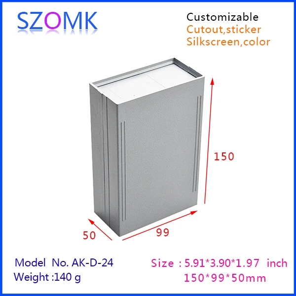 Лидер продаж, пластиковый приборный ящик, распределительный корпус из АБС-пластика (1 шт.), корпус 150*99*50 мм, коробка переключателя электроники, проекционный ящик, чехол