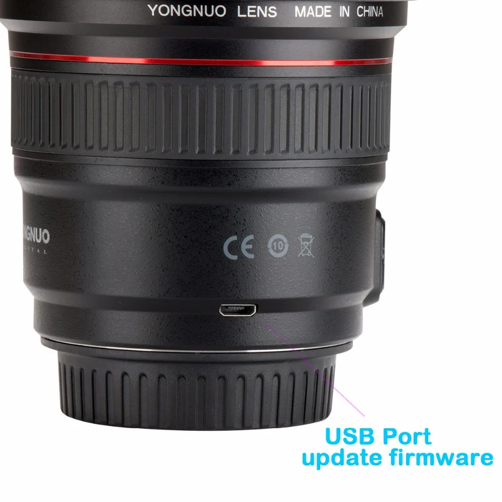 YONGNUO 14 мм F2.8 ультра широкоугольный объектив с автофокусом AF MF металлическое