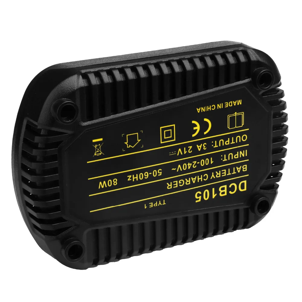 Сменное зарядное устройство для литий-ионных батарей 3A Max Dewalt 10 8 V 12V 14 4 20V DCB105 DCB101