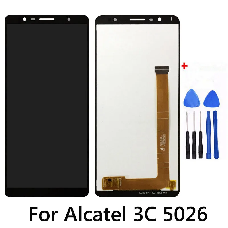ЖК-дисплей 6 0 дюйма для Alcatel 3C 5026 5026A 5026D OT5026 и фотомодуль | Мобильные телефоны