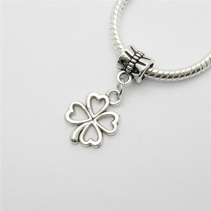 Wholesale Lots 12pcs Fit Pandora Charms Bracelet DIY Pendant Beads Dangle Leaf Charm Pendants For Jewelry Making | Украшения и