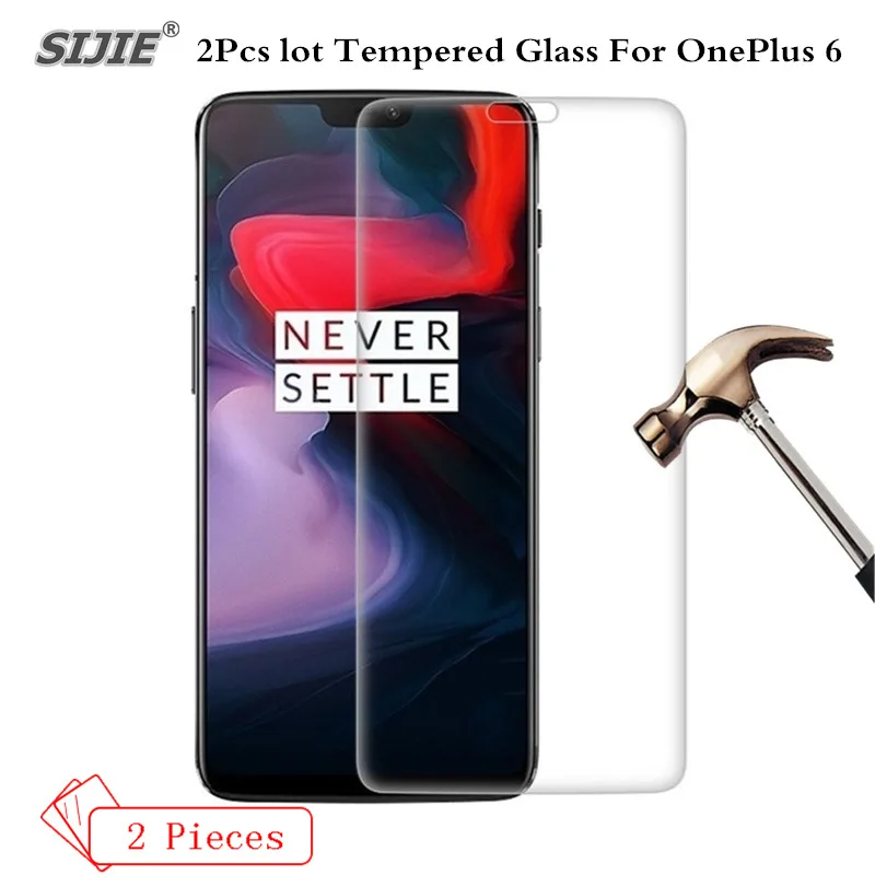 9H закаленное стекло для Oneplus 6 защита экрана 1 + мобильный телефон Snapdragon 845 oneplus6