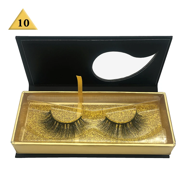 

Mangodot 3D Mink Lashes 1 Pair Packing Natural Thick Crisscross Messy False Eyelashes Handmade Cotton Stalk Fake Eyelashes 3D09