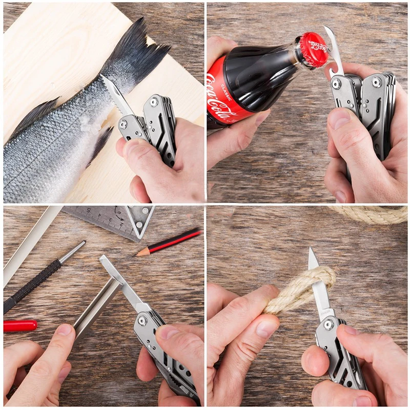 EDC многофункциональные мини инструменты нож складные плоскогубцы армейский