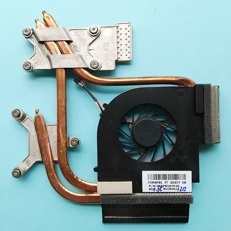 Радиатор для HP ENVY 17 ENVY17 радиатор Вентилятор Кулер 633851 001 603799 608650 633852 DFB552005M30T F9W2