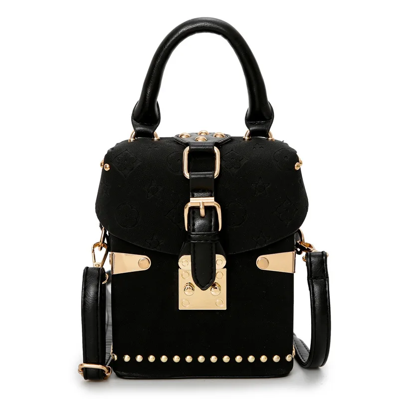 Модная атмосферная коробка квадратная сумка Корейская версия сумки мессенджер