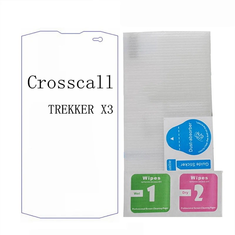 For Trekker X3 2 шт. Crosscall Trekker M1 Core закаленное стекло 9 H устойчивая к царапинам пленка для мобильного телефона Crosscall Trekker X3 X4 Защитная пленка для экрана - Цвет: For Trekker X3