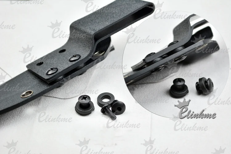 10 шт./лот Kydex кобура винтовые ножны для ножа chicago винт подходит Tek lok Пряжка DIY B_001 ree