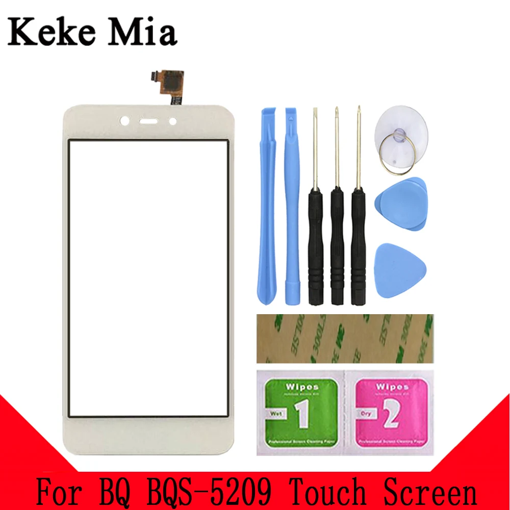 Keke Миа 5," 5209 сенсорный экран дигитайзер для BQS BQ-5209L Strike LTE 5209 сенсорный экран панель Стекло сенсор Замена