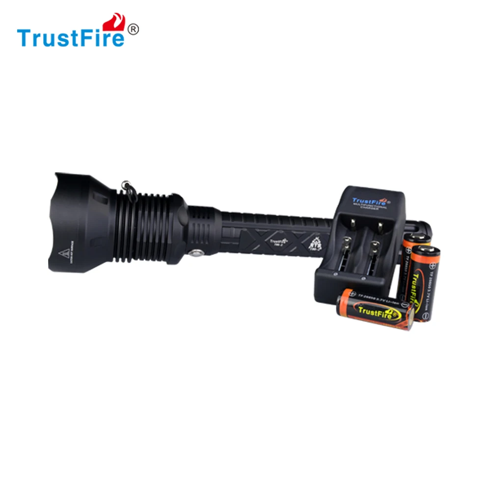 TrustFire T90 2 SST 90 светодиодный тактический фонарь 2500LM алюминиевый сплав мощный свет 5