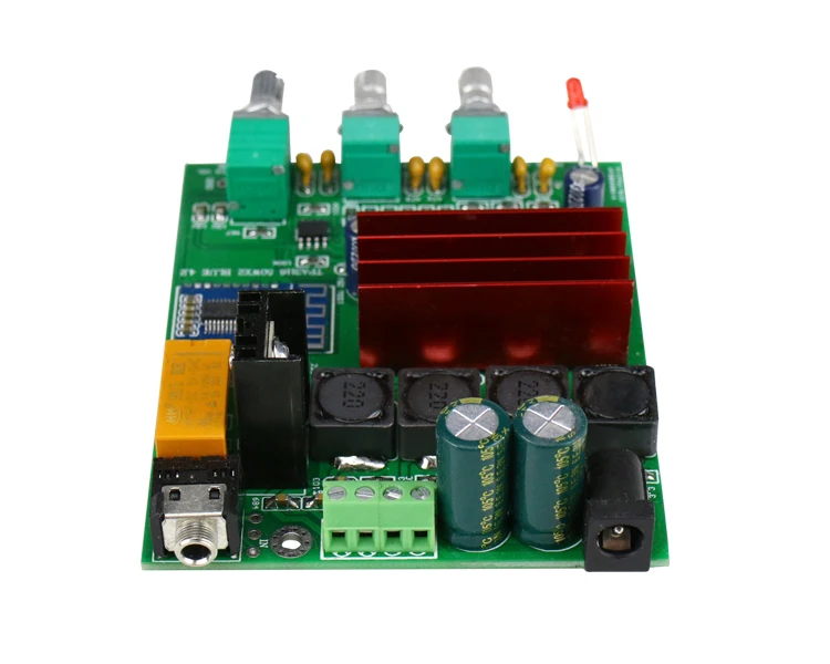 GHXAMP TPA3116 50W*2 Bluetooth Amplifier Audio Board Tweeter Bass adjustment Car Home Theater Digital Amplifiers NE5532 With AUX