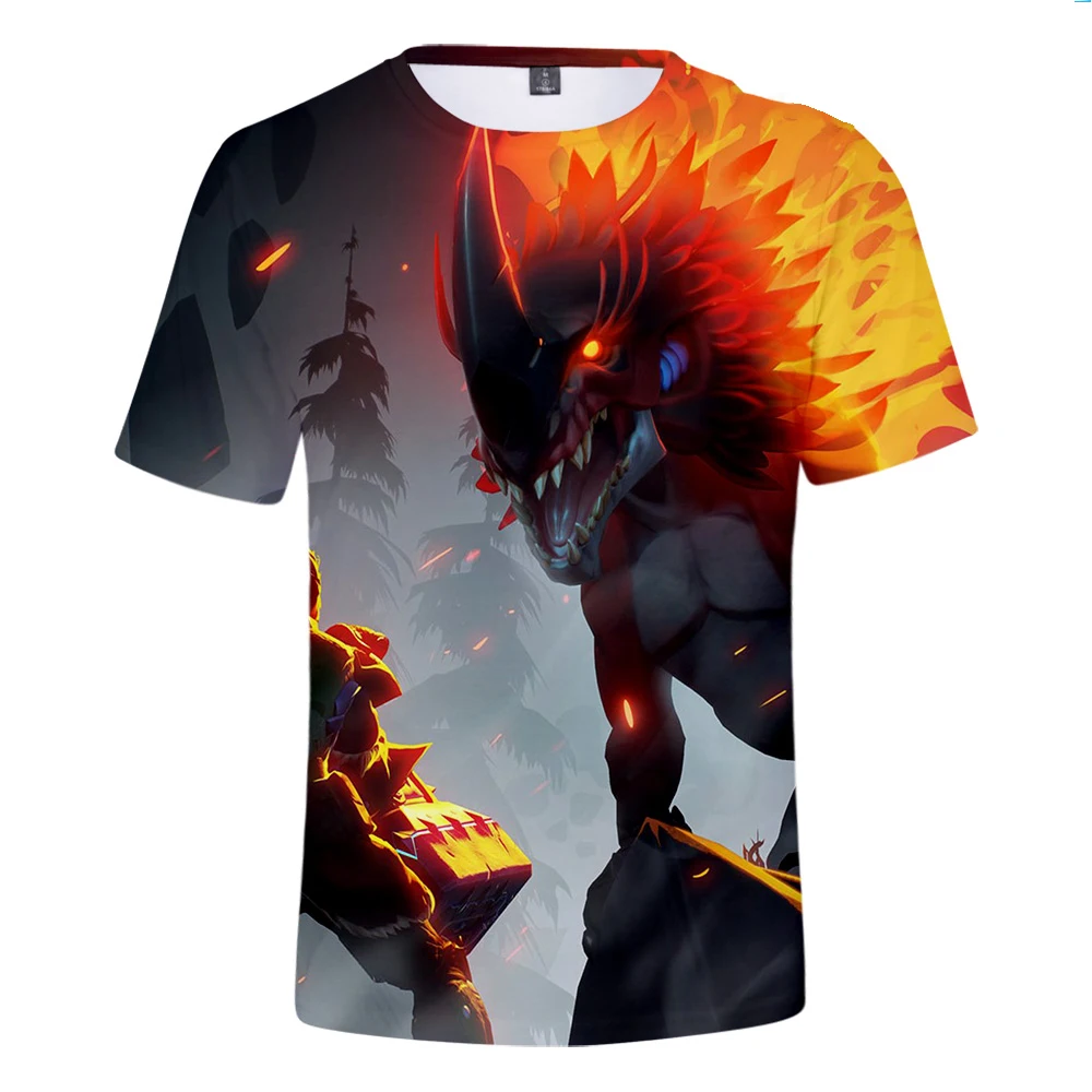 Dauntless игра 3D стиль летняя футболка с короткими рукавами 2019 новая модная