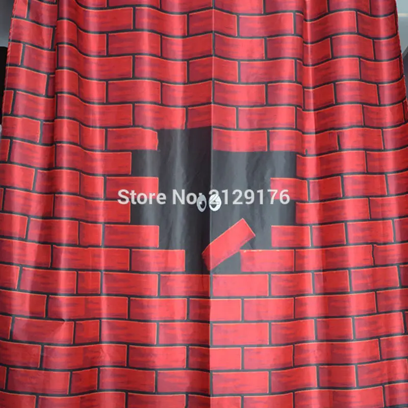 Пользовательские текст печать занавески для душа хоккеиста силуэт печати ванная