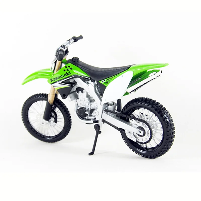 Мотоциклетная игрушка Maisto 1:12 KX450F наборы моторных автомобилей сделай сам сборный