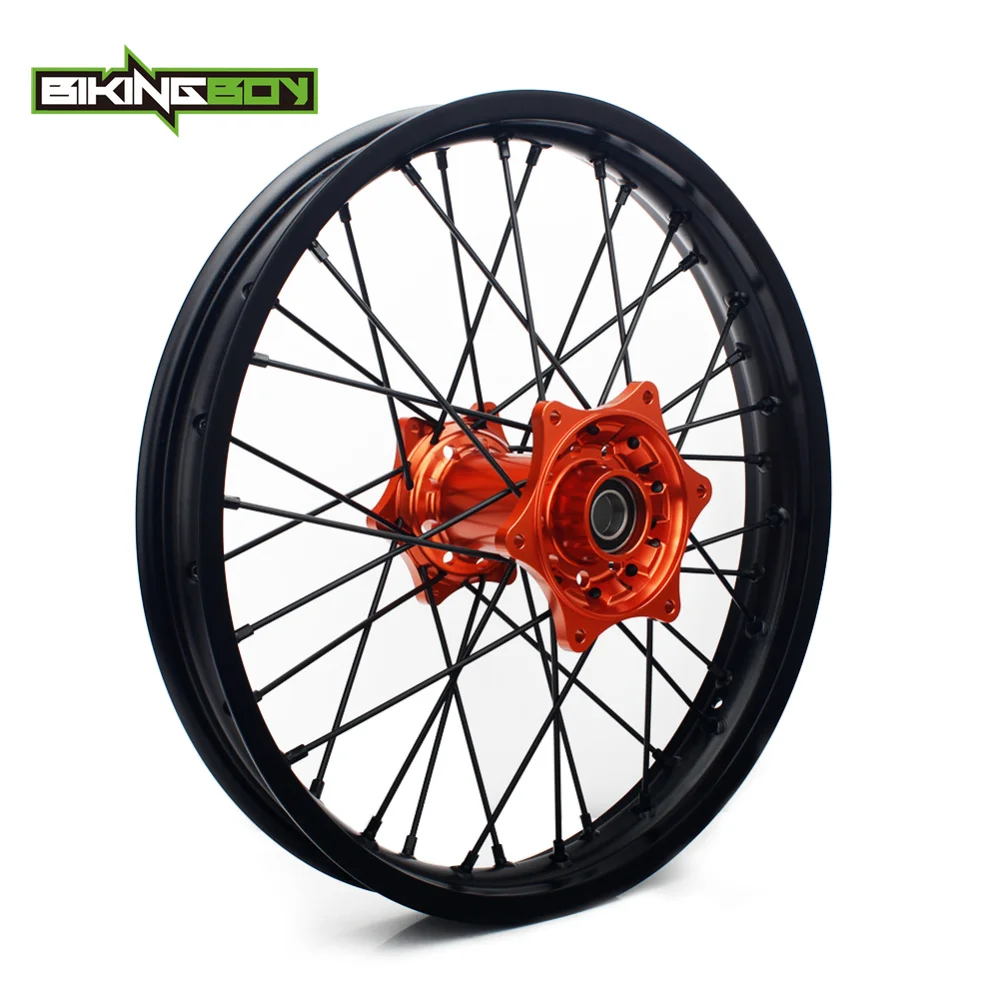 Комплект ступиц заднего колеса BIKINGBOY 17 &quot18&quot 19 &quotдля KTM 125 150 250 SX 450 350 Φ SXF 300 XC