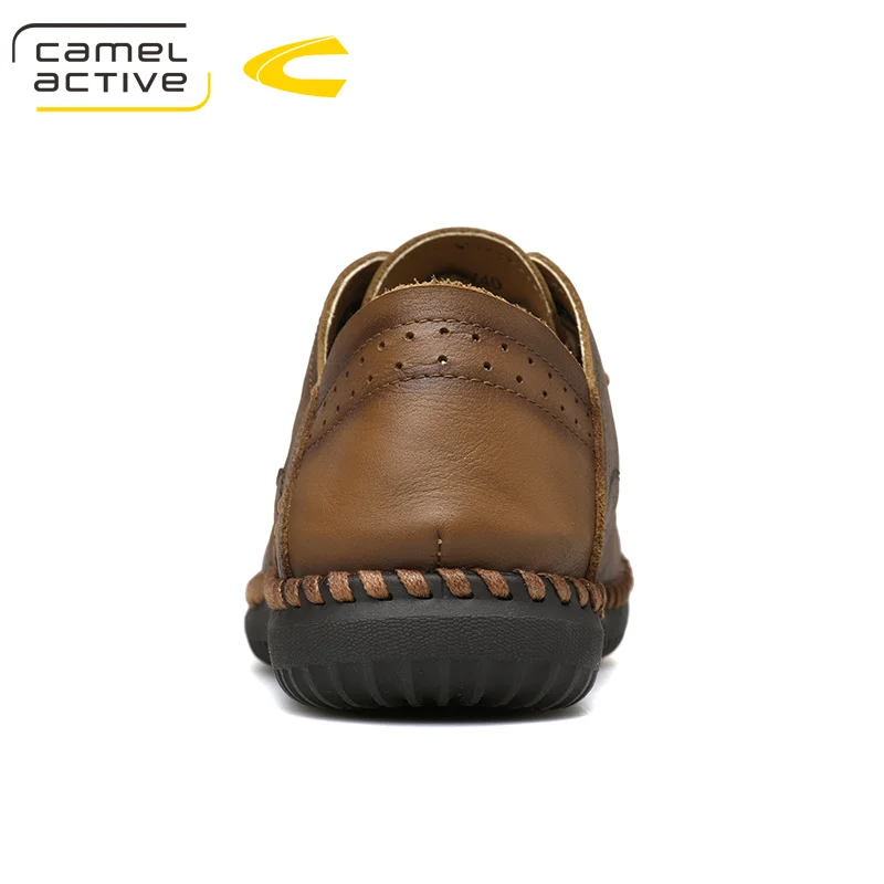 Мужские походные кроссовки Camel Active кожаные дышащие удобные водонепроницаемые