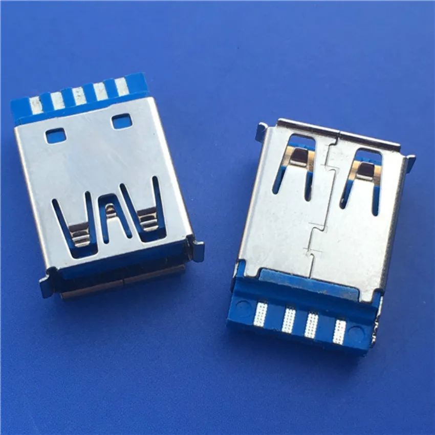 10 шт. USB 3,0 гнездовой разъем типа AF короткие провода разъем терминал