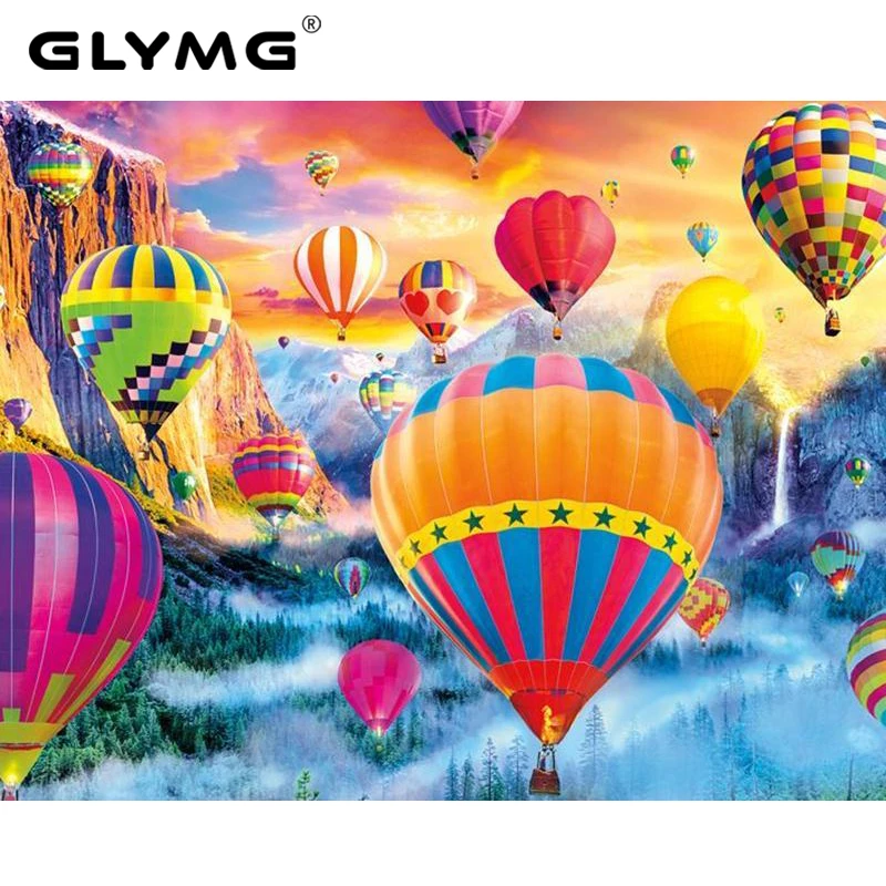 GLymg 5D Diy Алмазная краска полная дрель воздушный шар декорации стразы вышивка с