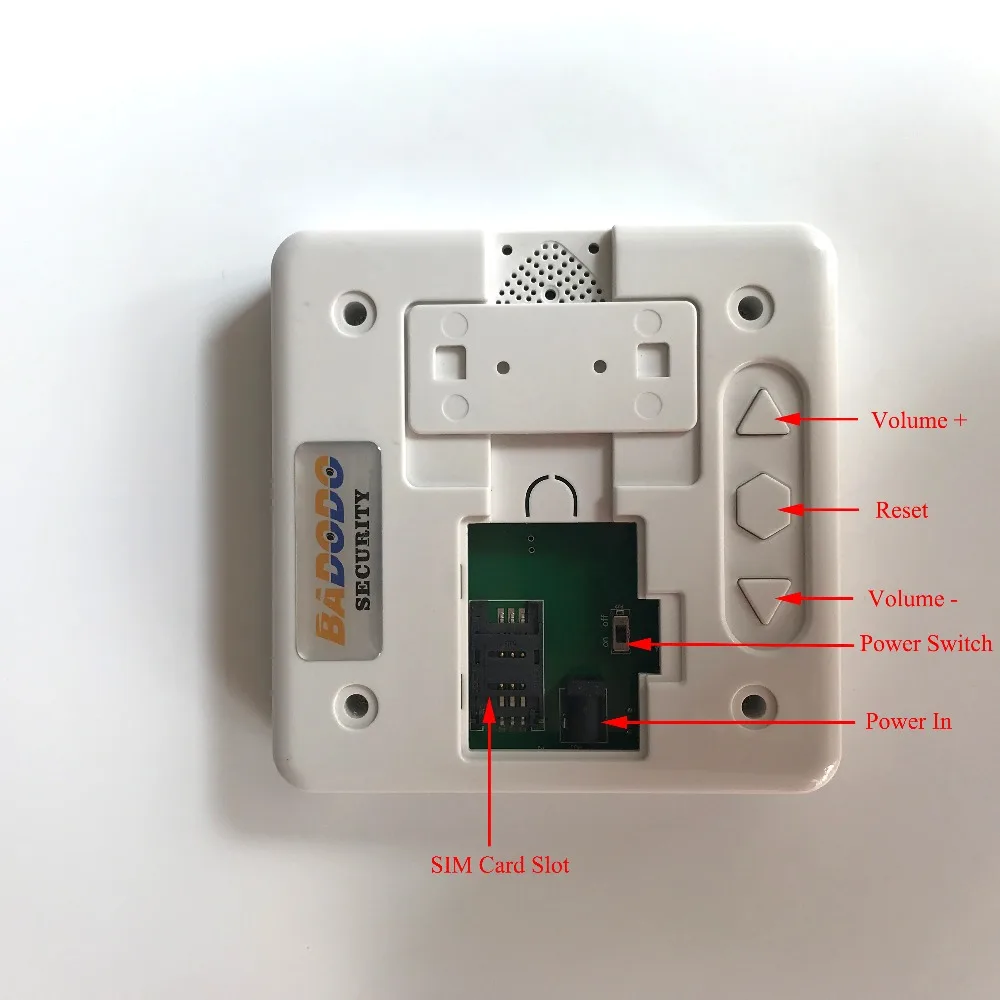 simple and fast Push-to-talk auto dial to pre-defined numbers SMS alert K1 GSM SOS Call Elderly Helper Security |