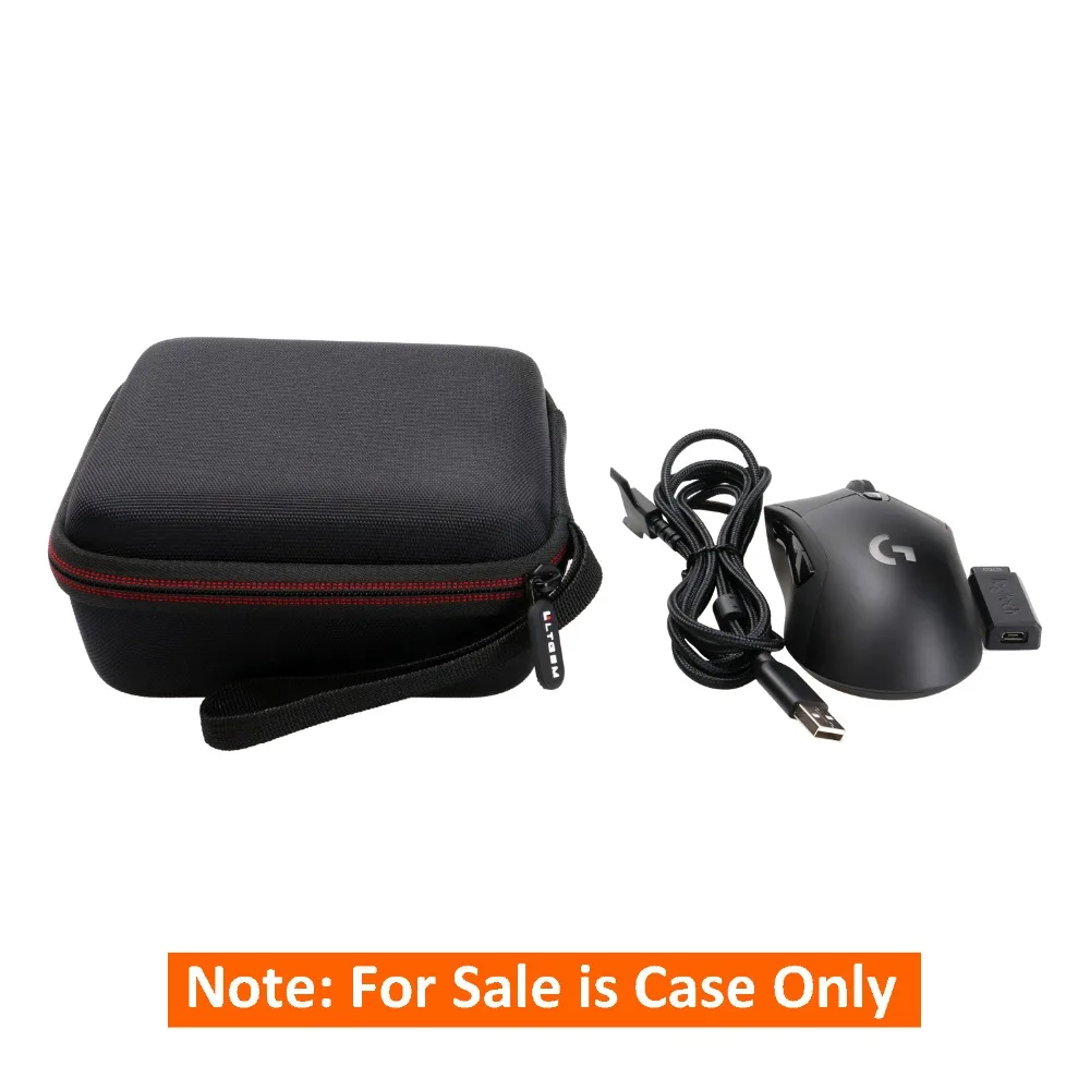 LTGEM EVA Hard Case for Logitech G703 Lightspeed Gaming Mouse - Travel Protective Carrying Storage Bag