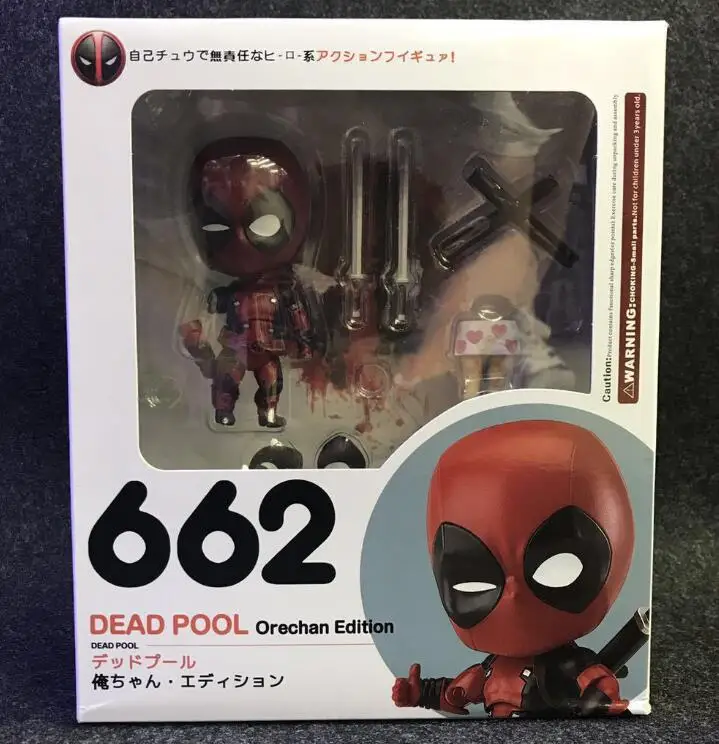 Nendoroid милый Дэдпул X MAN супер герой BJD Рисунок Модель игрушечные лошадки|Игровые