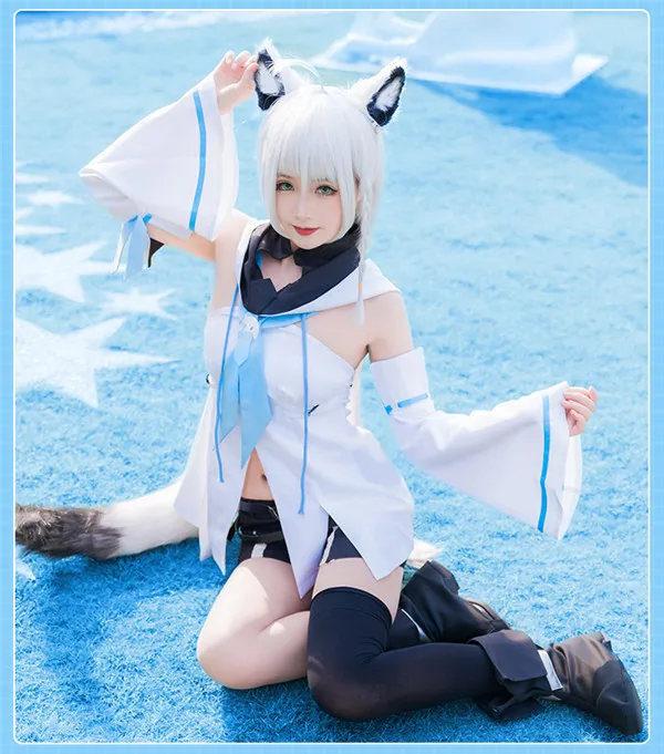 

2019 hot sale!!anime cosplay costume cos Little Fox Hooded top+pants Lovely Loli suit