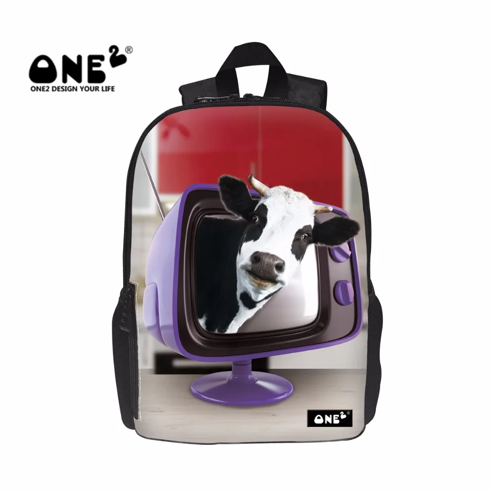 ONE2 Новинка 2017 года Дизайн 14 дюймов Повседневные детские рюкзаки для детского