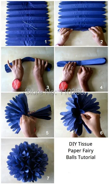 

Deep Pink 50x70 cm Tissue Paper, 250pcs/lot, Pom Poms Paper Flower Balls DIY, Gift Wrapping and Flower Wrapping Paper