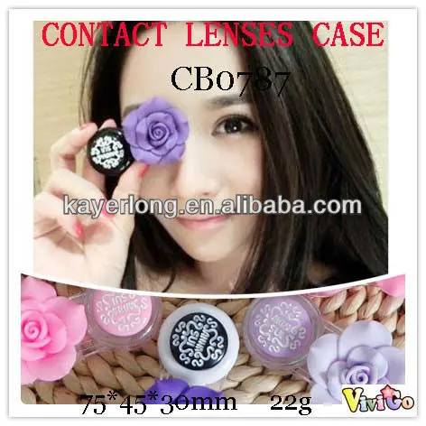 Коробка для контактных линз портативный чехол объектива двойная коробка ухода