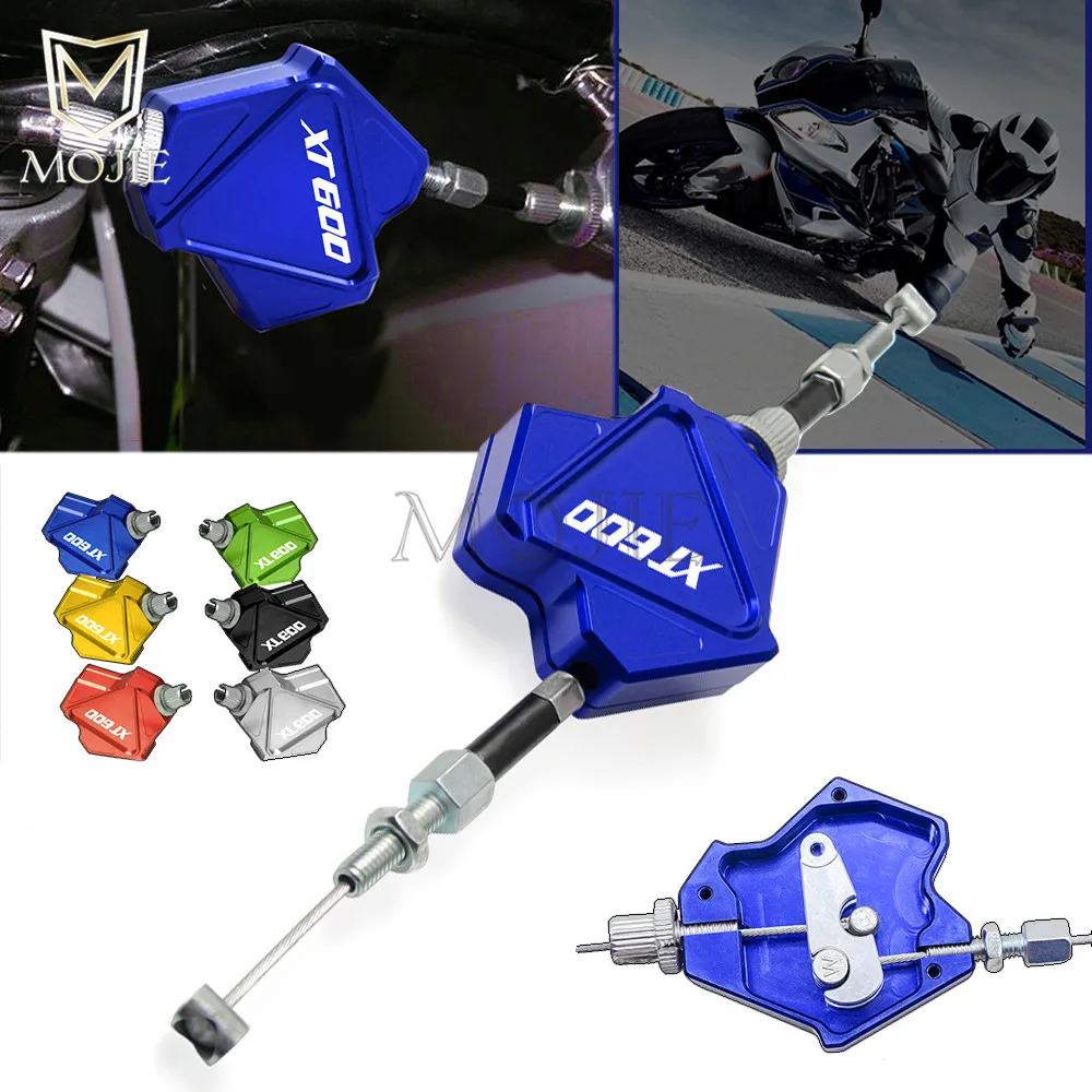

Motorcycle CNC Aluminum Stunt Clutch Lever Easy Pull Cable System For Yamaha XT600 XT 600 E R X Z XT600E XT600R XT600X XT600Z