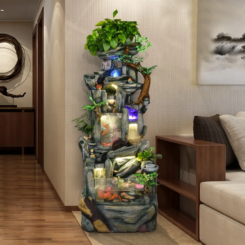 Baitong японский сад Рыбацкая чаша фонтан для проточной воды лодка Fengshui офисный
