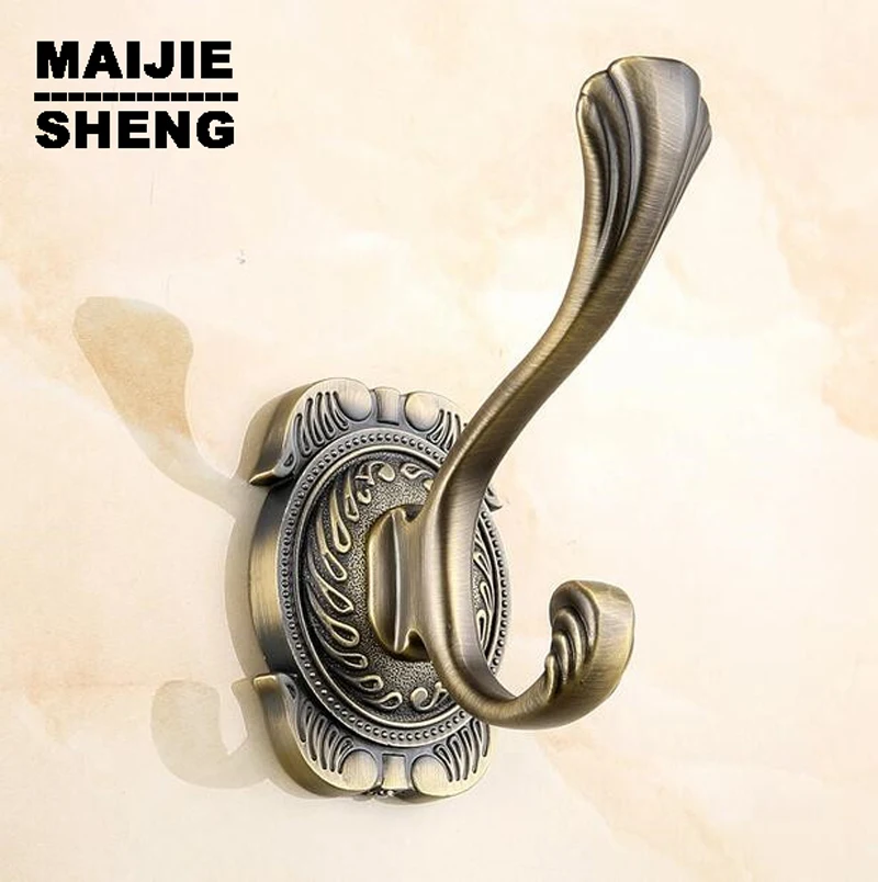 Крючок для халата из античной бронзы крючок одежды пальто Товары ванной лидер