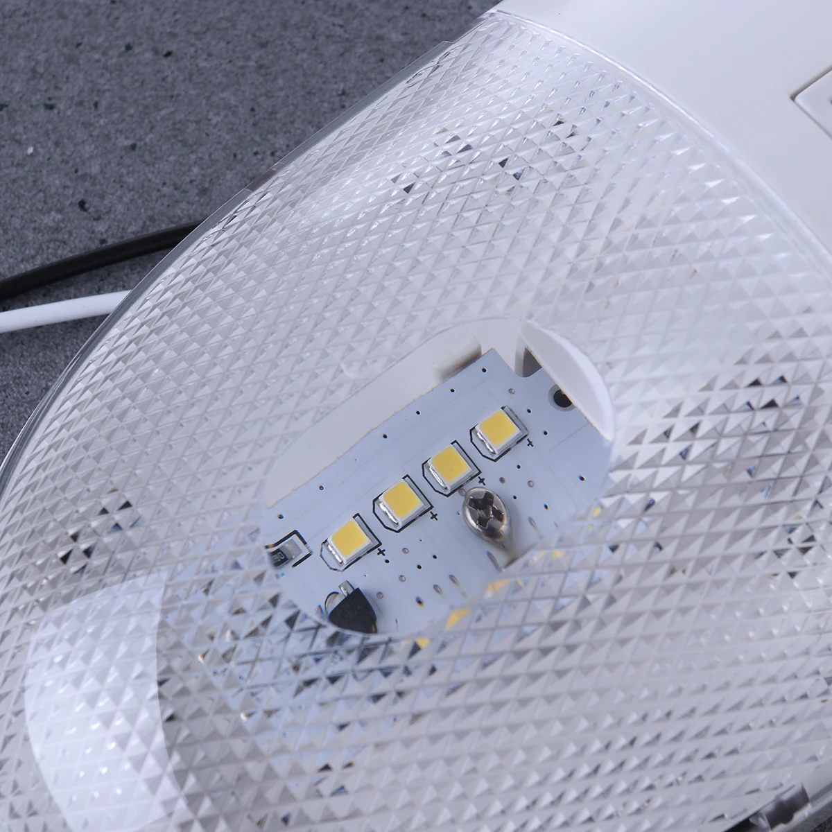 4 шт. 12 В освещение двойной светодиодный RV купольный свет с переключателем