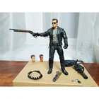 Экшн-фигурка NECA Terminator 2, день суждения, фотоарнольд Шварценеггер, ПВХ, модель, игрушка, рождественский подарок