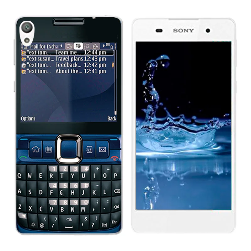 Мягкий чехол из ТПУ для Sony E5 чехлы телефона с принтом Xperia 5 0 &quot Чехол E F3311 F3313 |