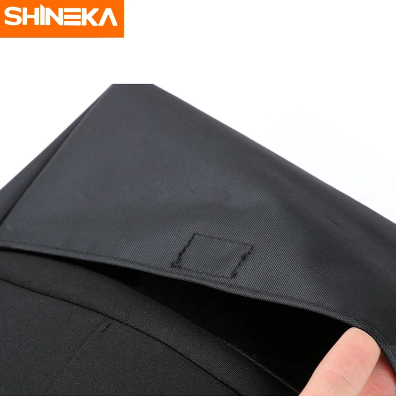 SHINEKA многофункциональные тканевые автомобильные накладки на подлокотники для украшения интерьера, подходят для Jeep Wrangler JK 2011-, для стайлинга автомобилей