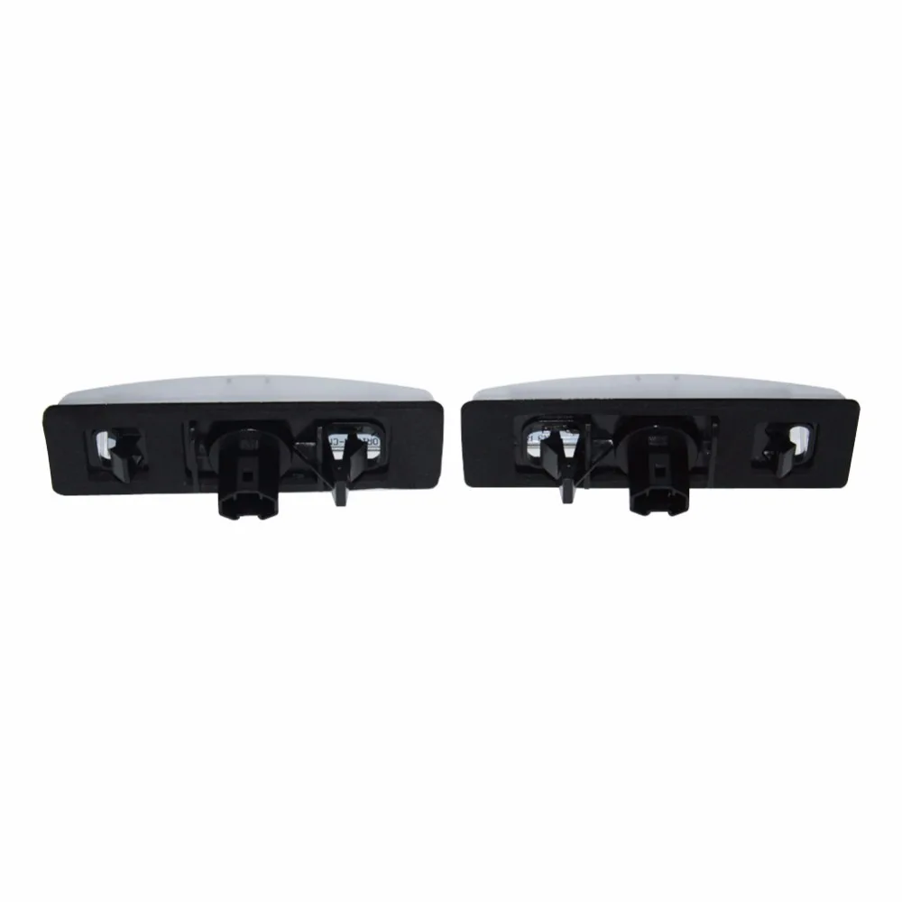 2x безошибочные 18 3528 SMD светодиодные лампы номерного знака для Toyota Camry Aurion Prius Lexus