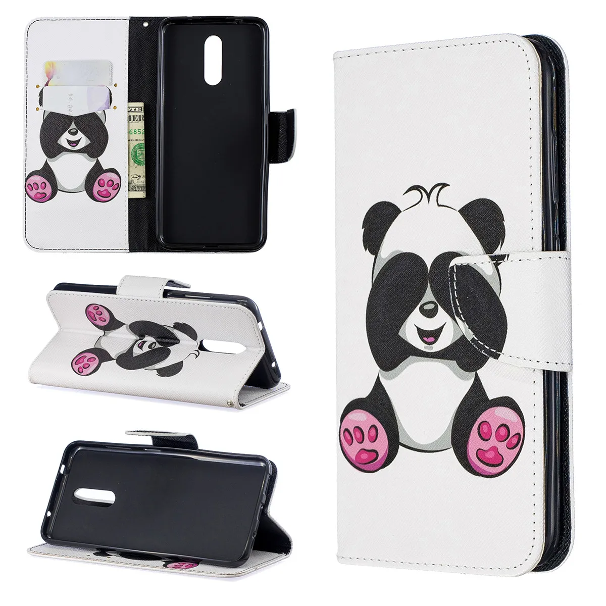 Для Coque Nokia 3,2 чехол, кожаный чехол для Fundas Nokia 3,2 чехол для Nokia 3,2 чехол Слон Сова Флип Бумажник Стенд телефонные чехлы